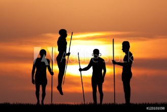 Bild på Masai traditional ritual